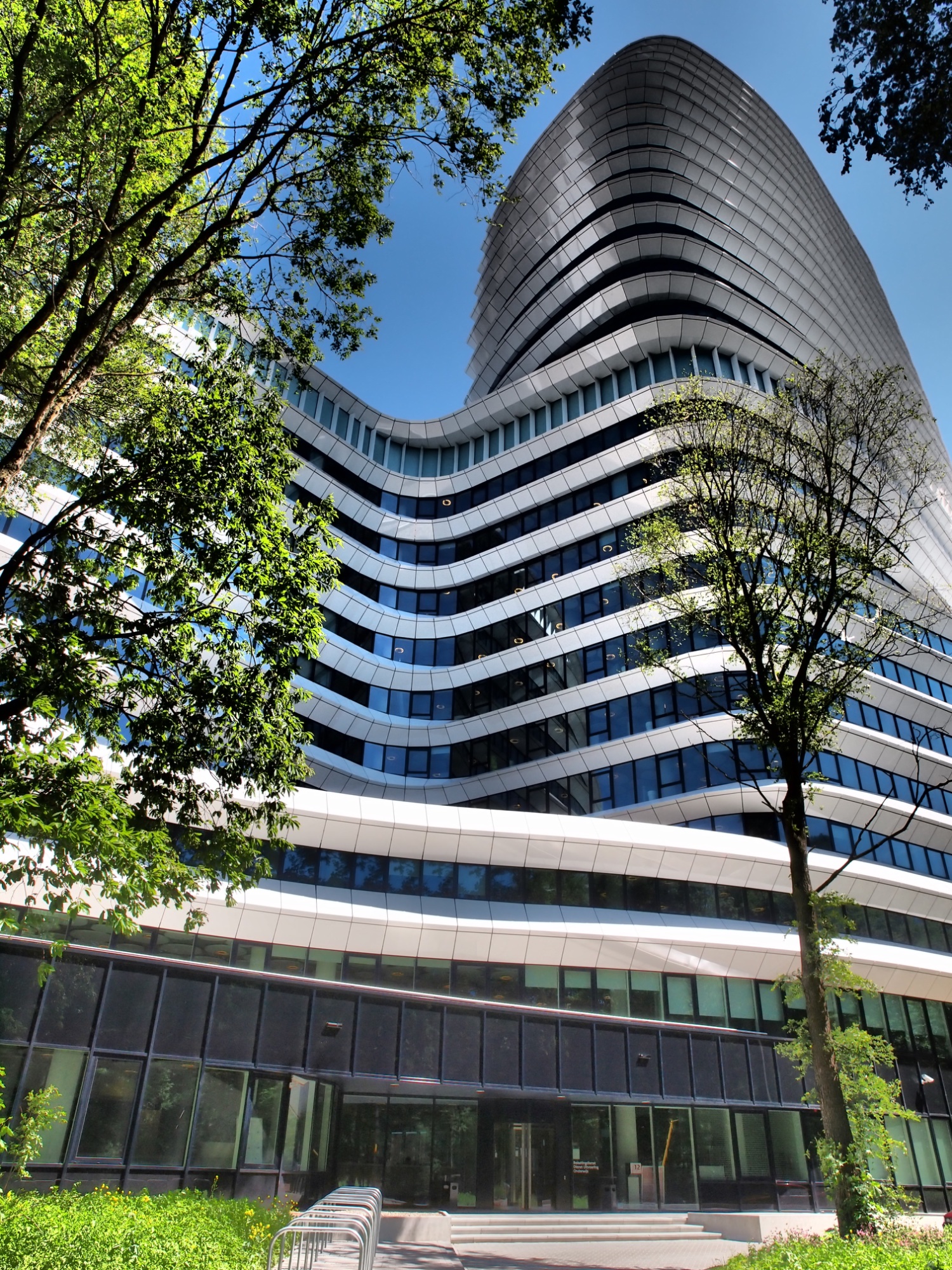 Modern duurzaam gebouw